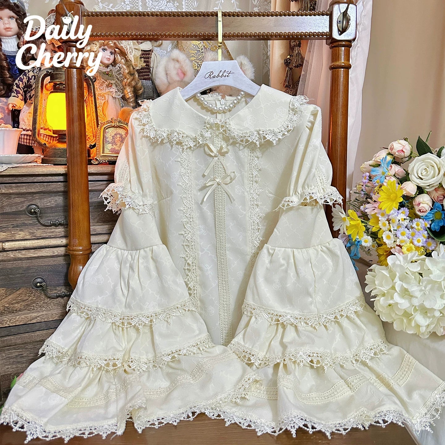 Monet's Lakeside Classic Lolita OP Dress Set - image 13