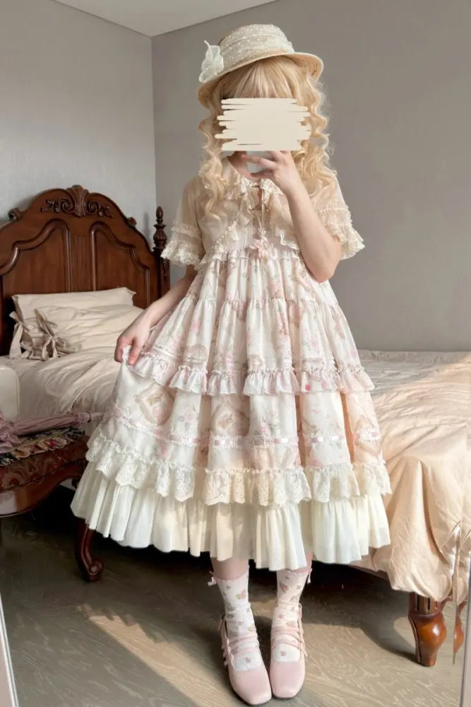 Victoria Cat Lolita Blouse, Cardigan and Petticoat - image 6