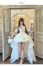 Mousse Love Song Short Ballet Bridal Lolita JSK and Accessories - image 12