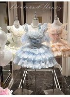 Mousse Love Song Short Ballet Bridal Lolita JSK and Accessories - image 15