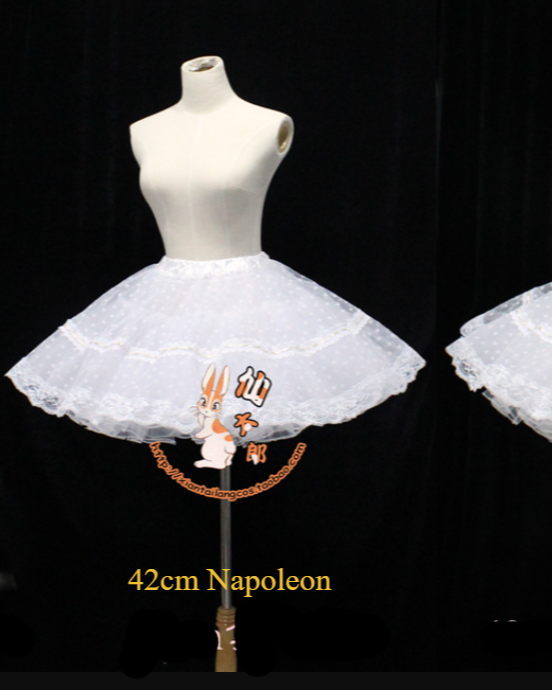 Napoleon 42cm white lolita petticoat