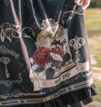 With PUJI Nightingale and Rose Gothic Lolita JSK - image 13