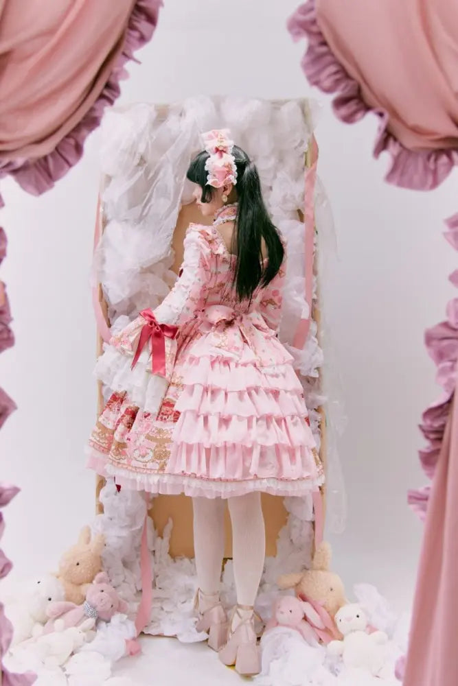Sugar Festival Retro-Print Lolita OP - image 4