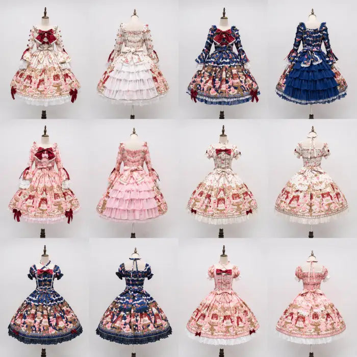 Sugar Festival Retro-Print Lolita OP - image 14
