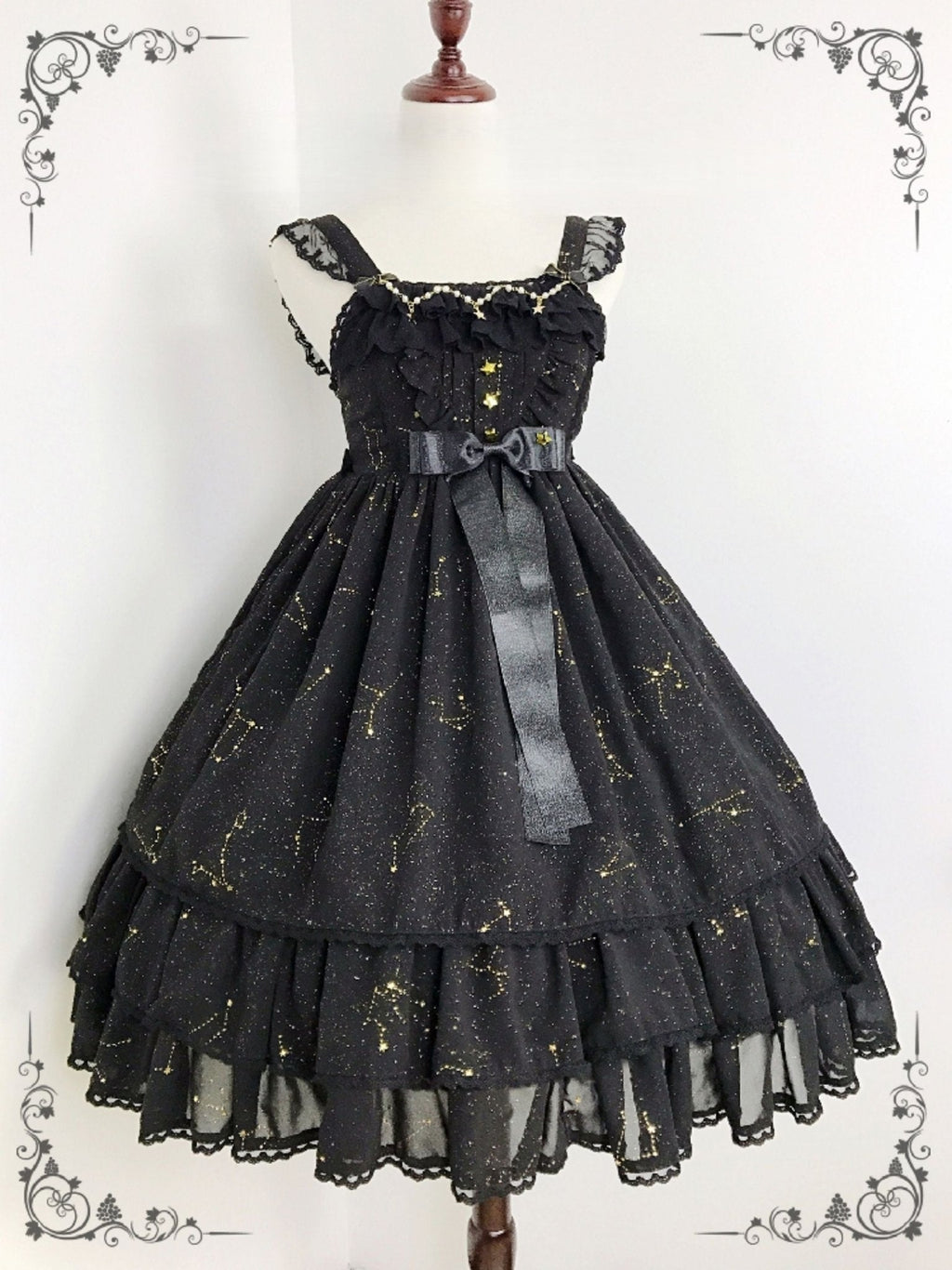 November Sakuya Gothic Constellation Lolita JSK Collection - image 9