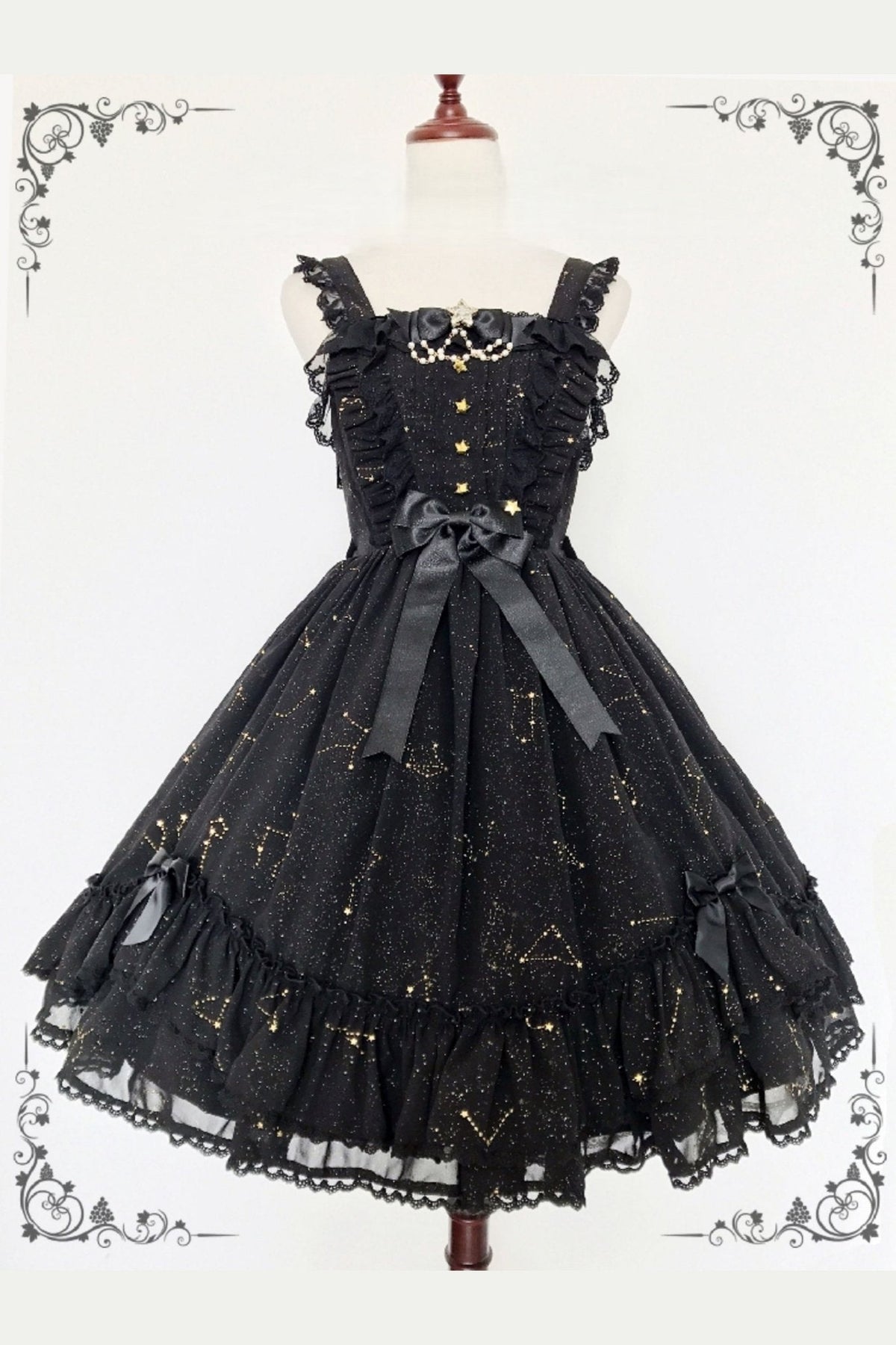 November Sakuya Gothic Constellation Lolita JSK Collection - image 2
