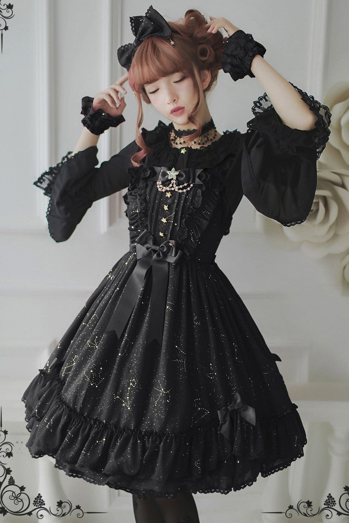 November Sakuya Gothic Constellation Lolita JSK Collection - image 1
