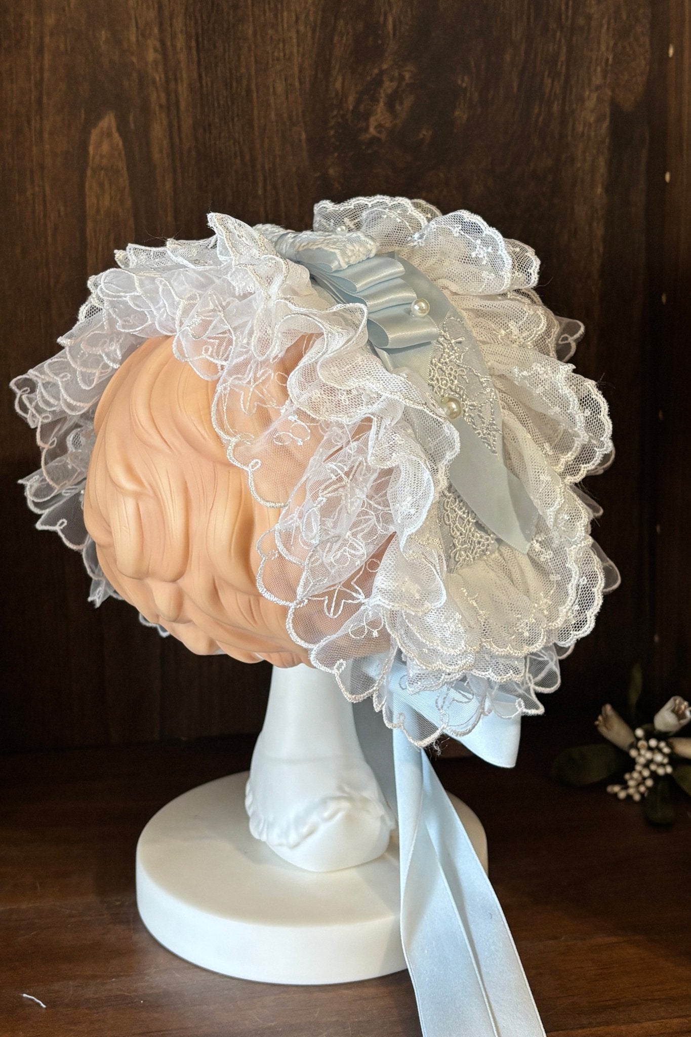 Ocean Series Sky Blue Off-Shoulder Classic Lolita JSK Set - image 7