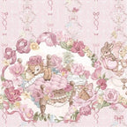 Pink Jacquard Print Sweet Classic Lolita JSK and Accessories - image 18