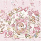 Pink Jacquard Print Sweet Classic Lolita JSK and Accessories - image 19