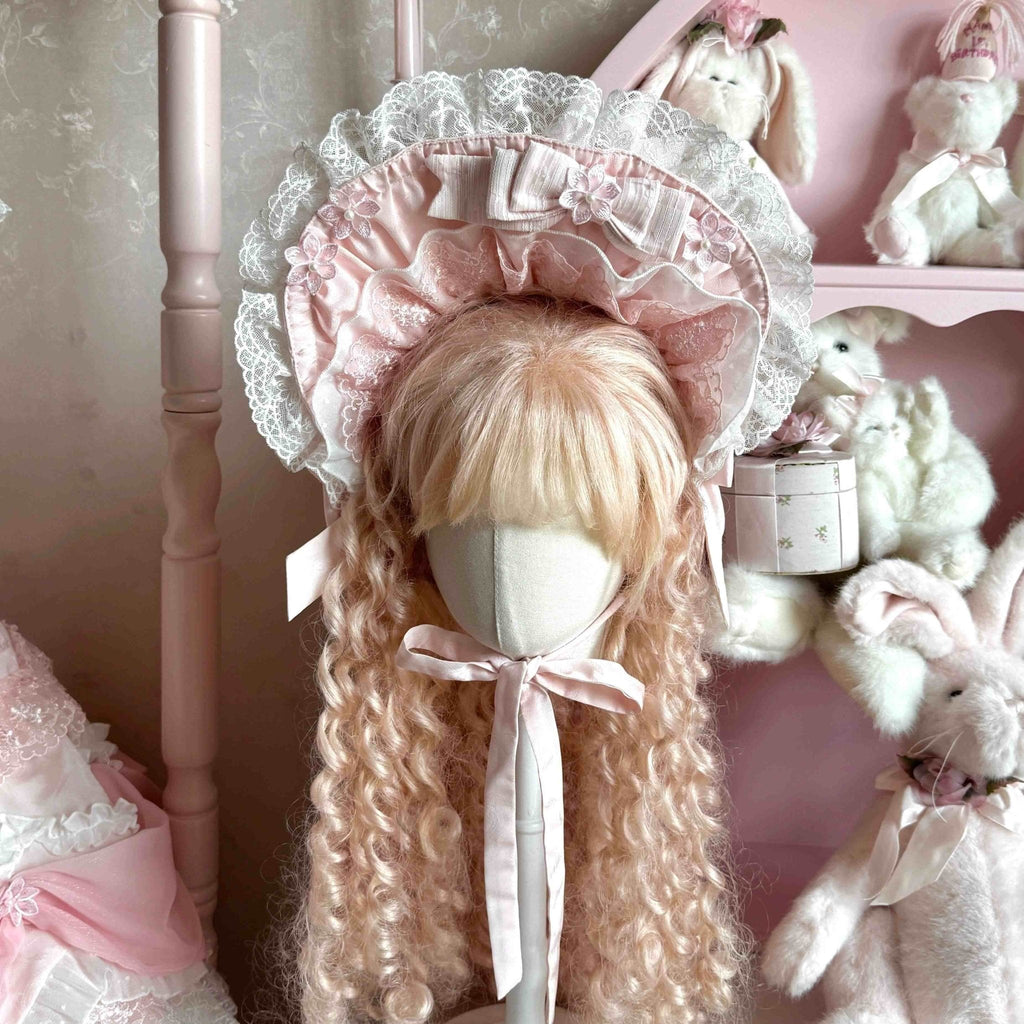 Wedding Poem Lolita JSK, Train and Bonnet Set - image 28