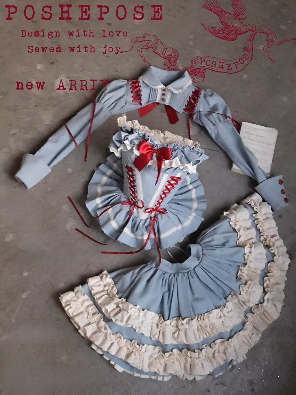 POSHEPOSE - A Le Poème Princess vintage Dress - POSHEPOSE image 1
