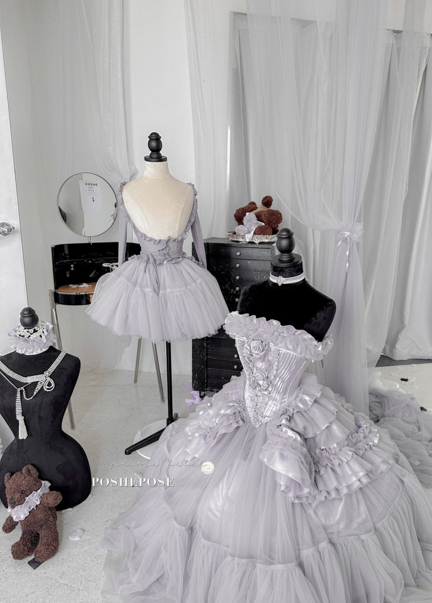 POSHEPOSE - Amethyst Dream Victorian dress - POSHEPOSE image 9
