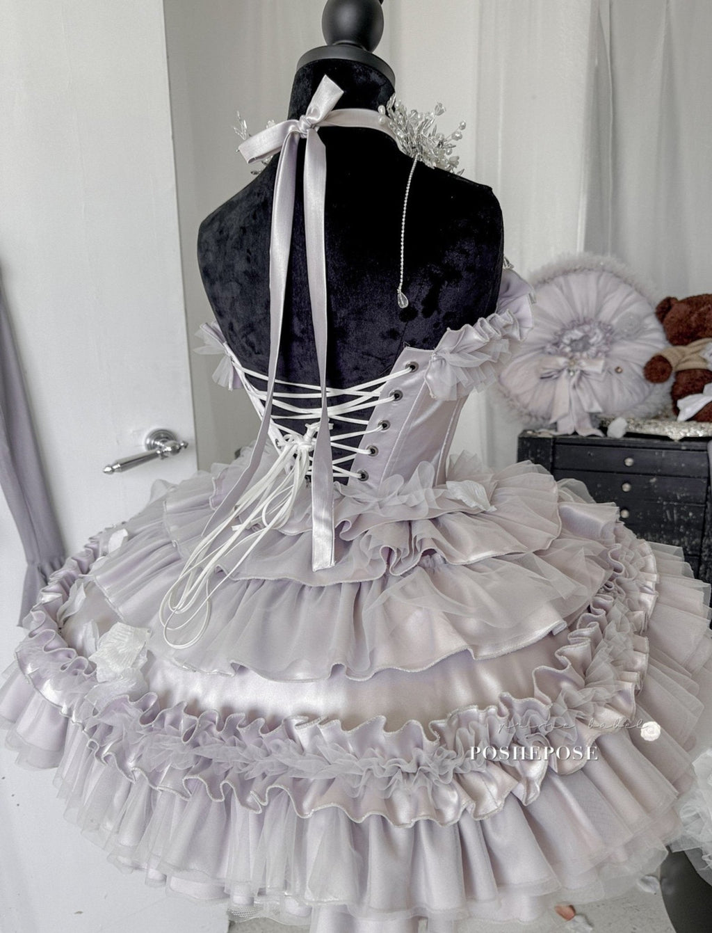 POSHEPOSE - Amethyst Dream Victorian dress - POSHEPOSE image 10