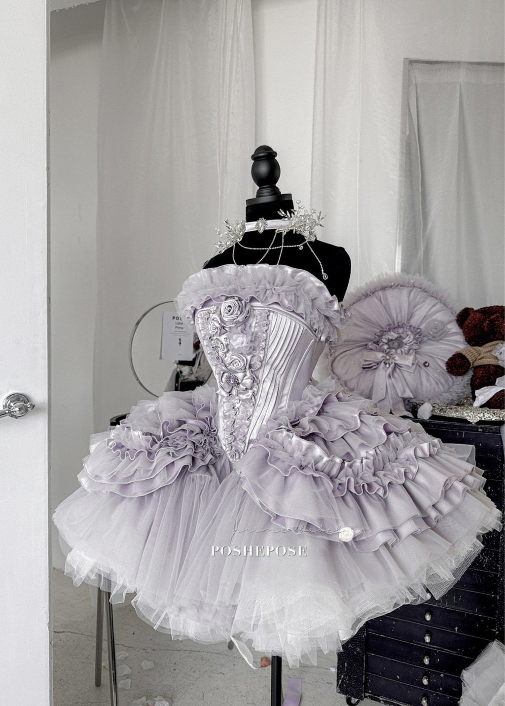 POSHEPOSE - Amethyst Dream Victorian dress - POSHEPOSE image 2