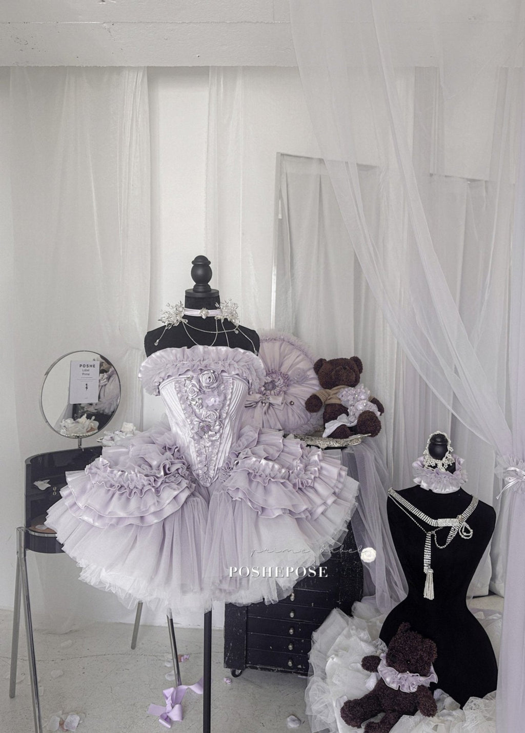 POSHEPOSE - Amethyst Dream Victorian dress - POSHEPOSE image 6