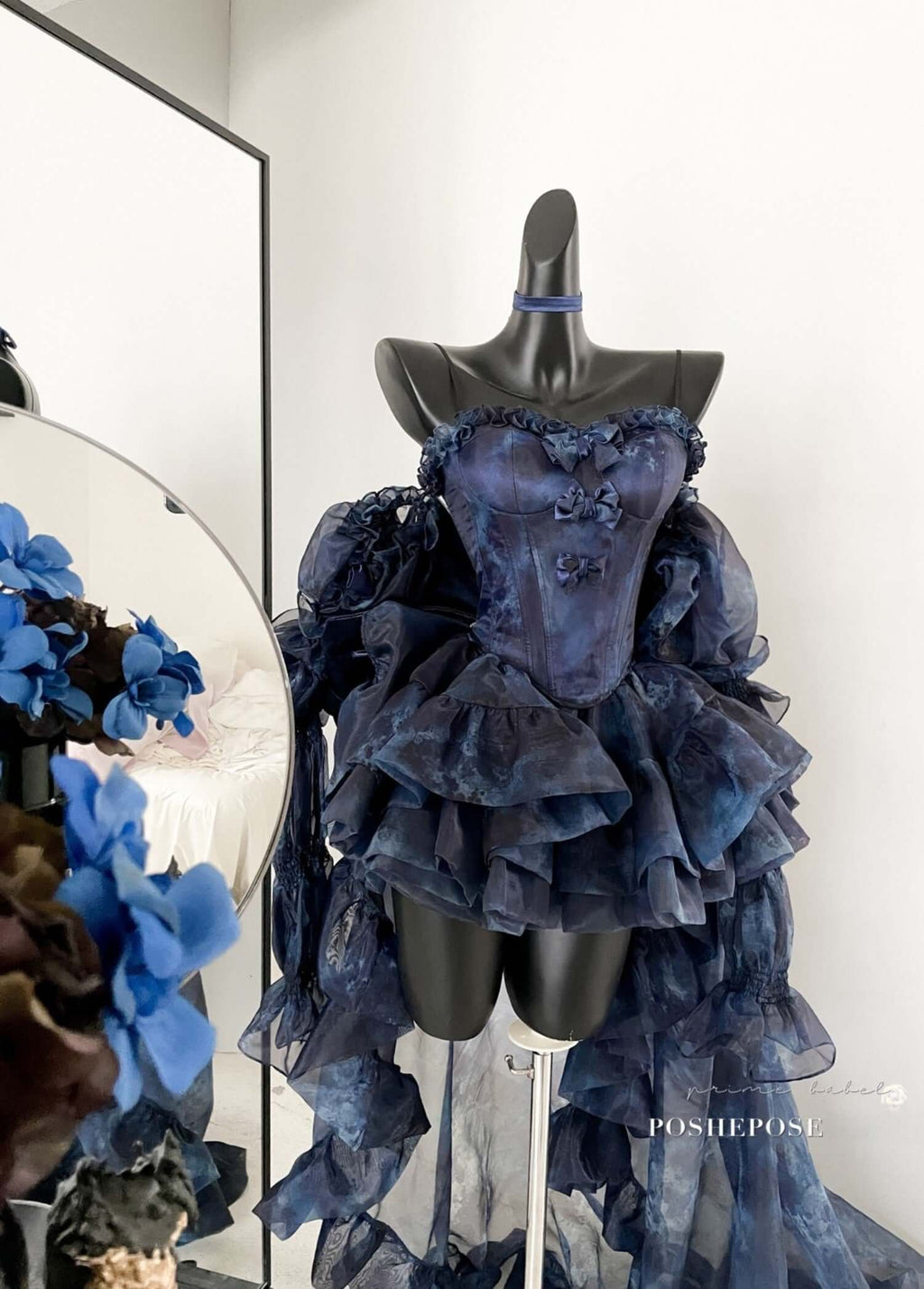 POSHEPOSE - Haute Couture Deep Sea Dress Limited Edition - POSHEPOSE image 9