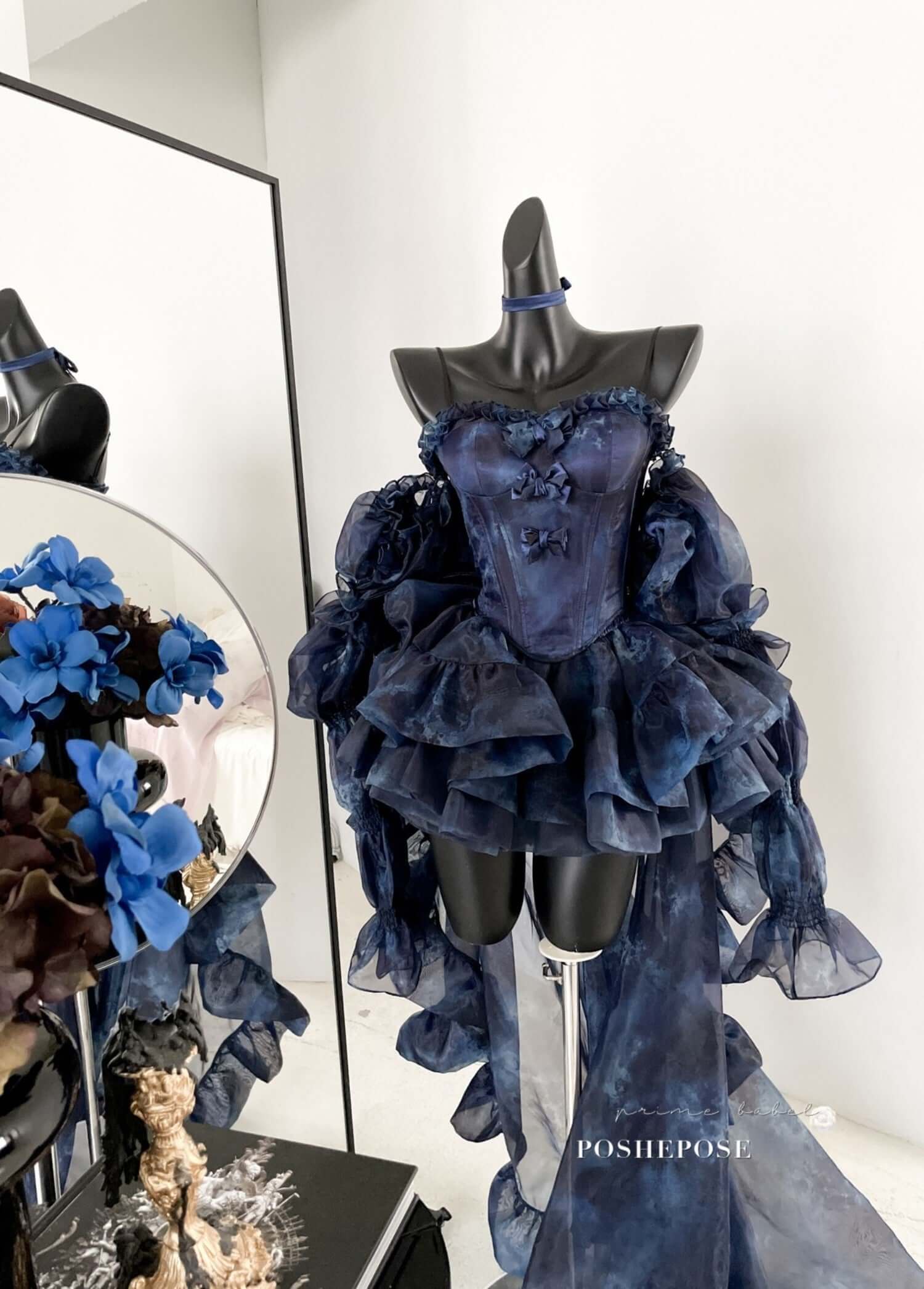 POSHEPOSE - Haute Couture Deep Sea Dress Limited Edition - POSHEPOSE image 1