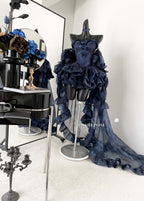 POSHEPOSE - Haute Couture Deep Sea Dress Limited Edition - POSHEPOSE image 3