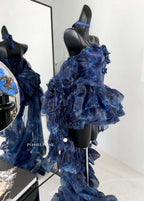 POSHEPOSE - Haute Couture Deep Sea Dress Limited Edition - POSHEPOSE image 6
