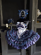 POSHEPOSE - Hidden Fox Dress Navy Edition Set - POSHEPOSE image 7