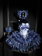 POSHEPOSE - Hidden Fox Dress Navy Edition Set - POSHEPOSE image 3