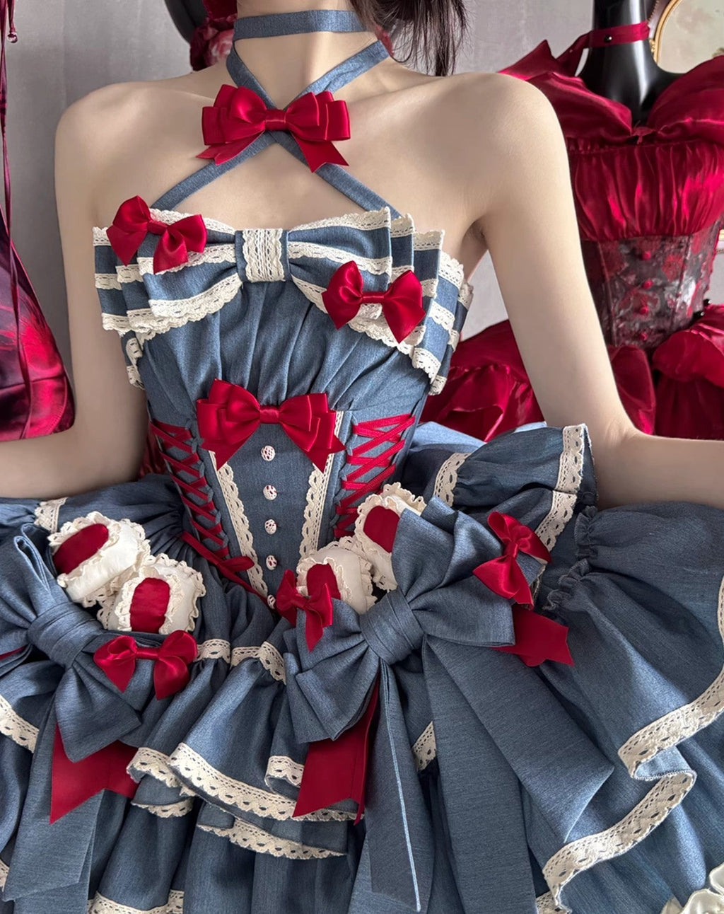 POSHEPOSE - Milk Bunny Theater Dress - POSHEPOSE image 6