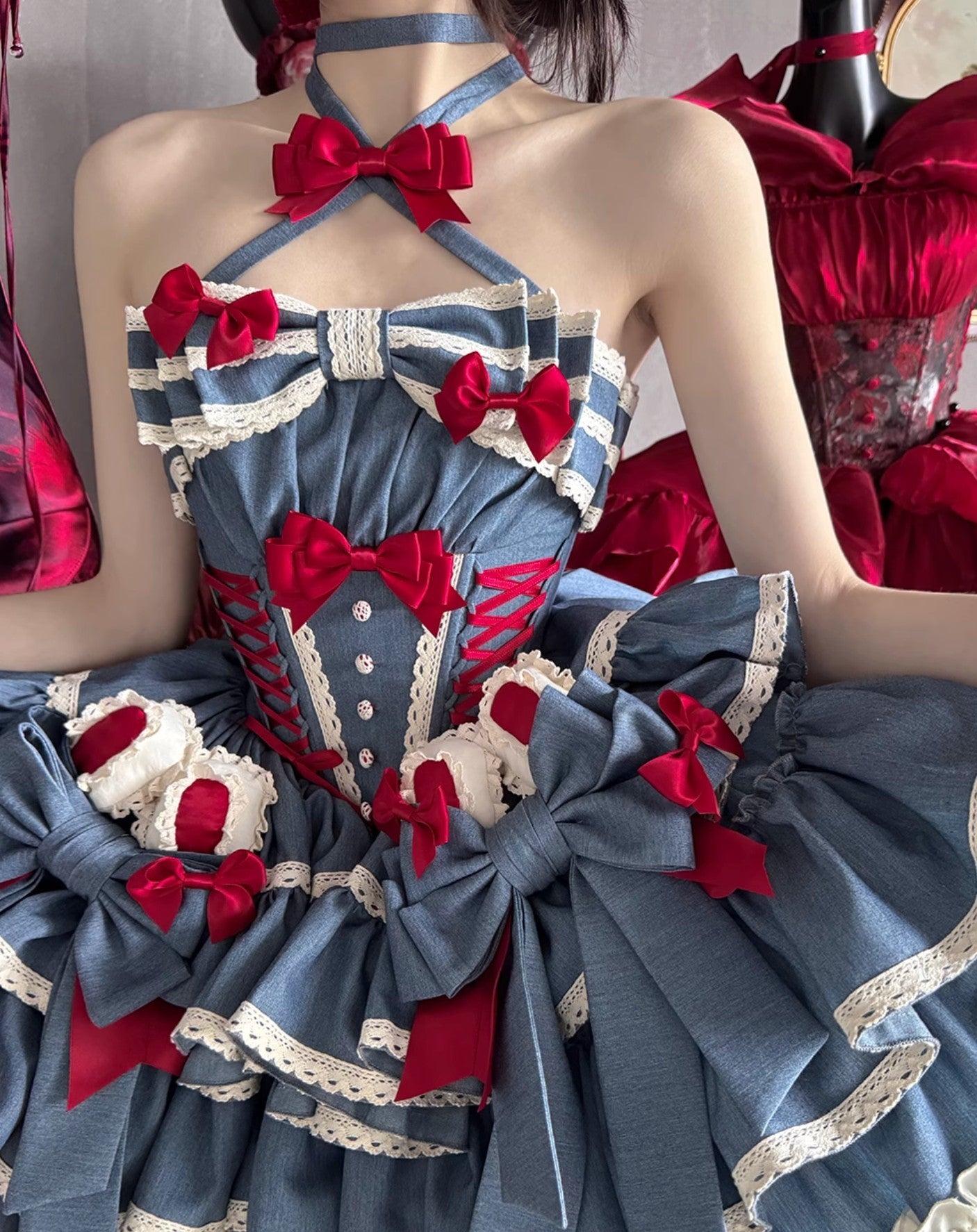 POSHEPOSE - Milk Bunny Theater Dress - POSHEPOSE image 6