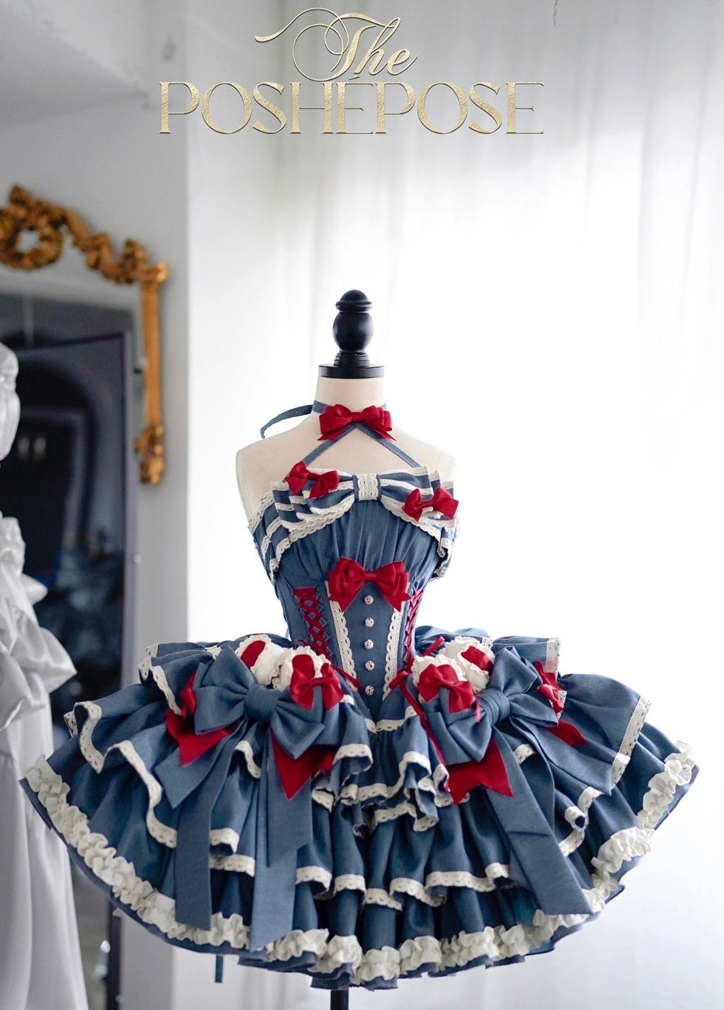 POSHEPOSE - Milk Bunny Theater Dress - POSHEPOSE image 8