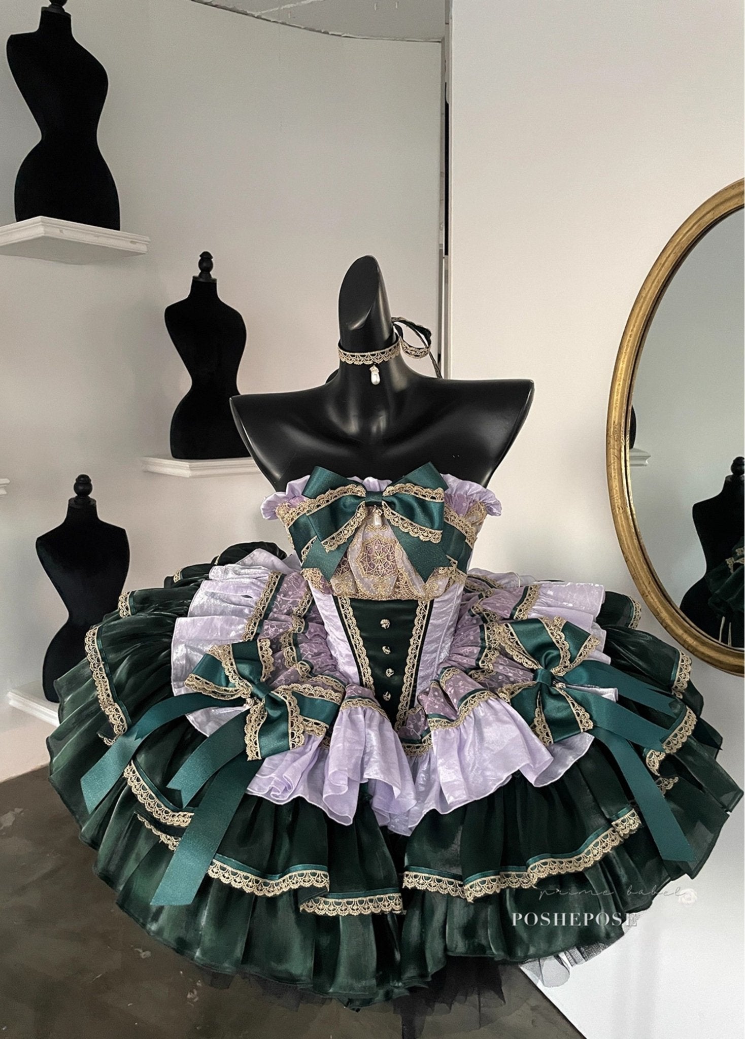 POSHEPOSE - Retro Palace Dress - POSHEPOSE image 1
