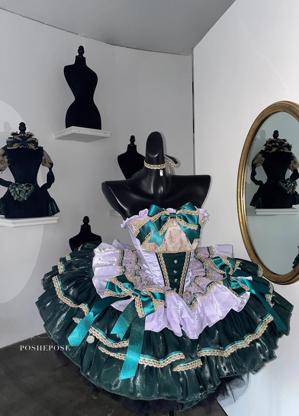POSHEPOSE - Retro Palace Dress - POSHEPOSE image 10