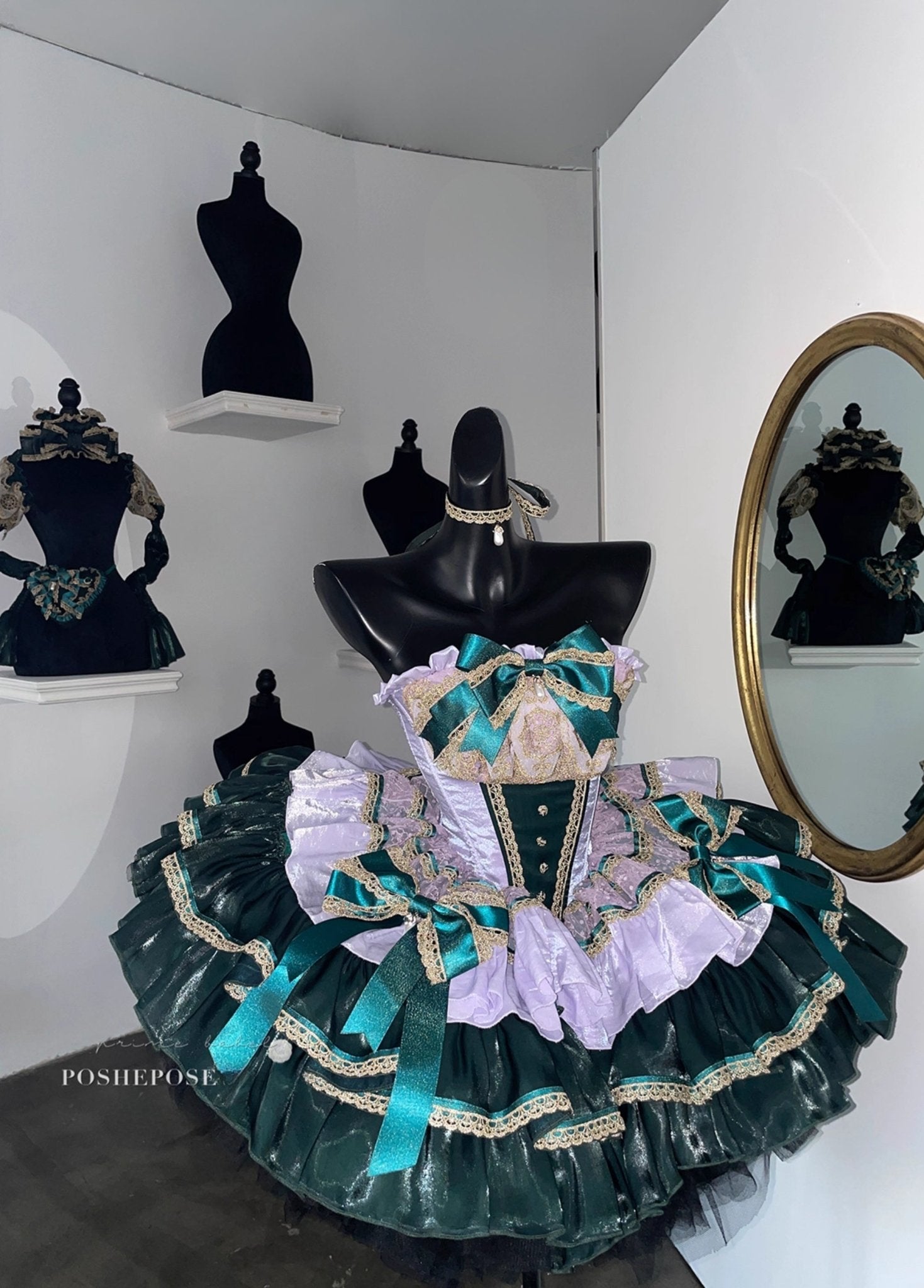 POSHEPOSE - Retro Palace Dress - POSHEPOSE image 10