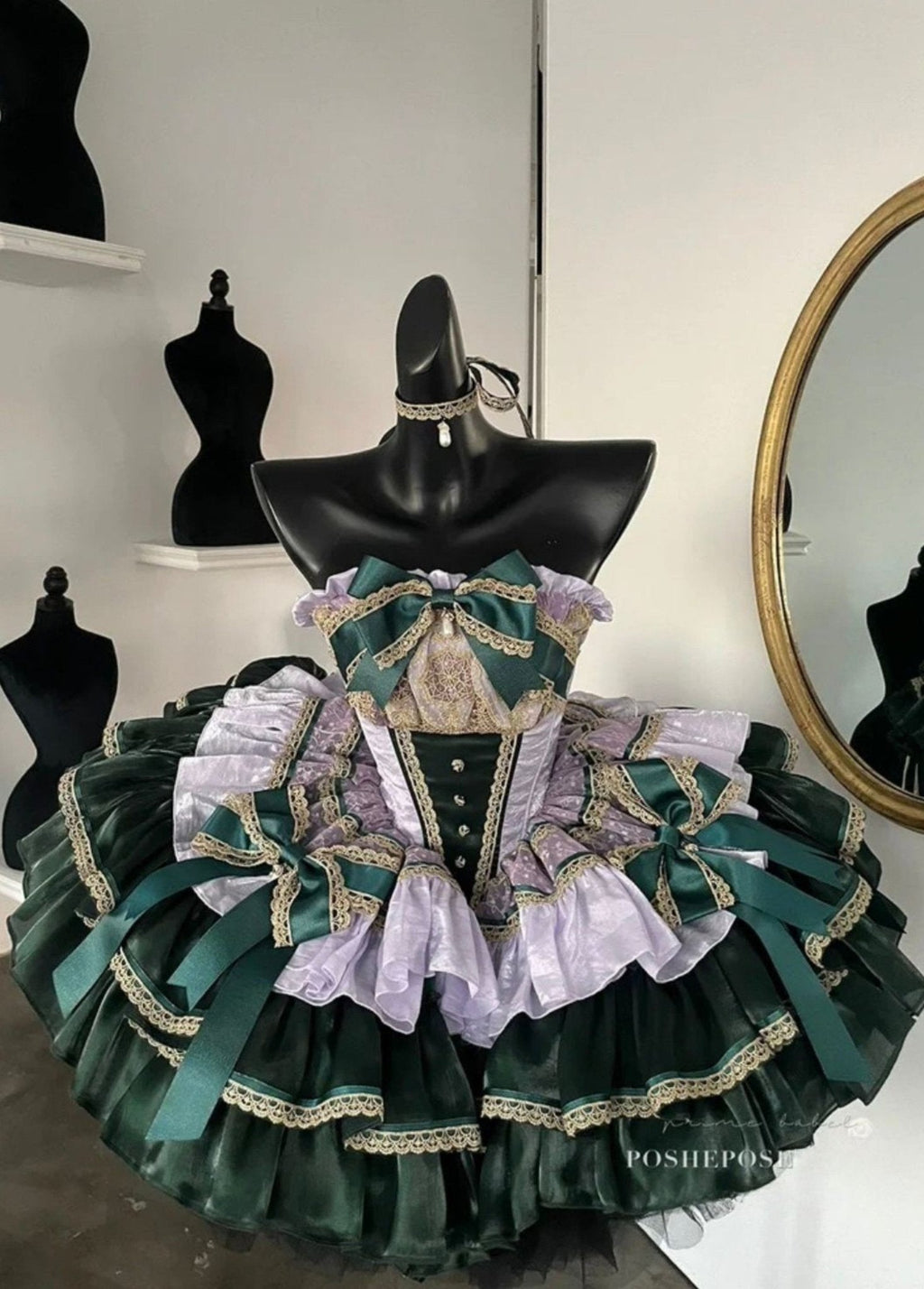 POSHEPOSE - Retro Palace Dress - POSHEPOSE image 2