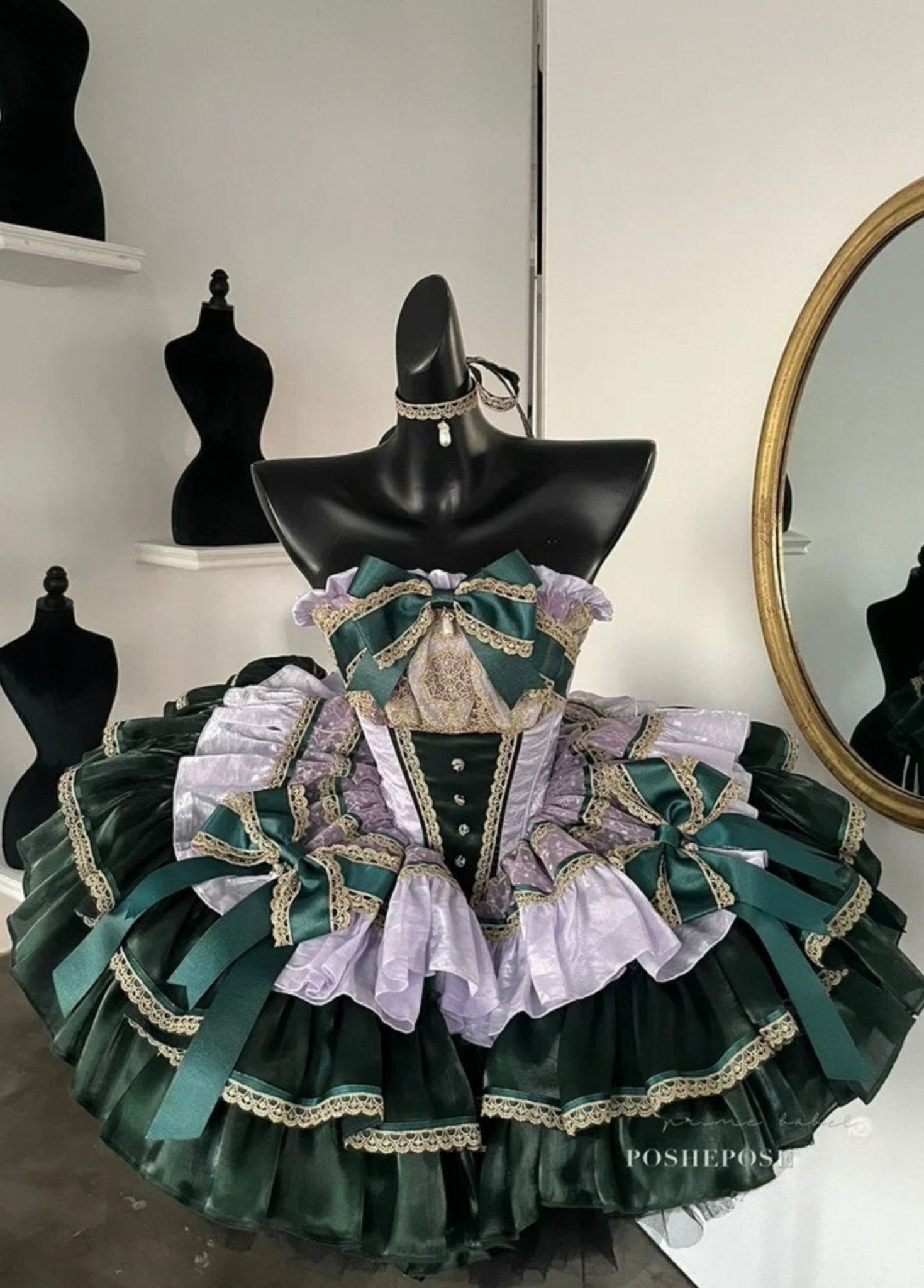 POSHEPOSE - Retro Palace Dress - POSHEPOSE image 2