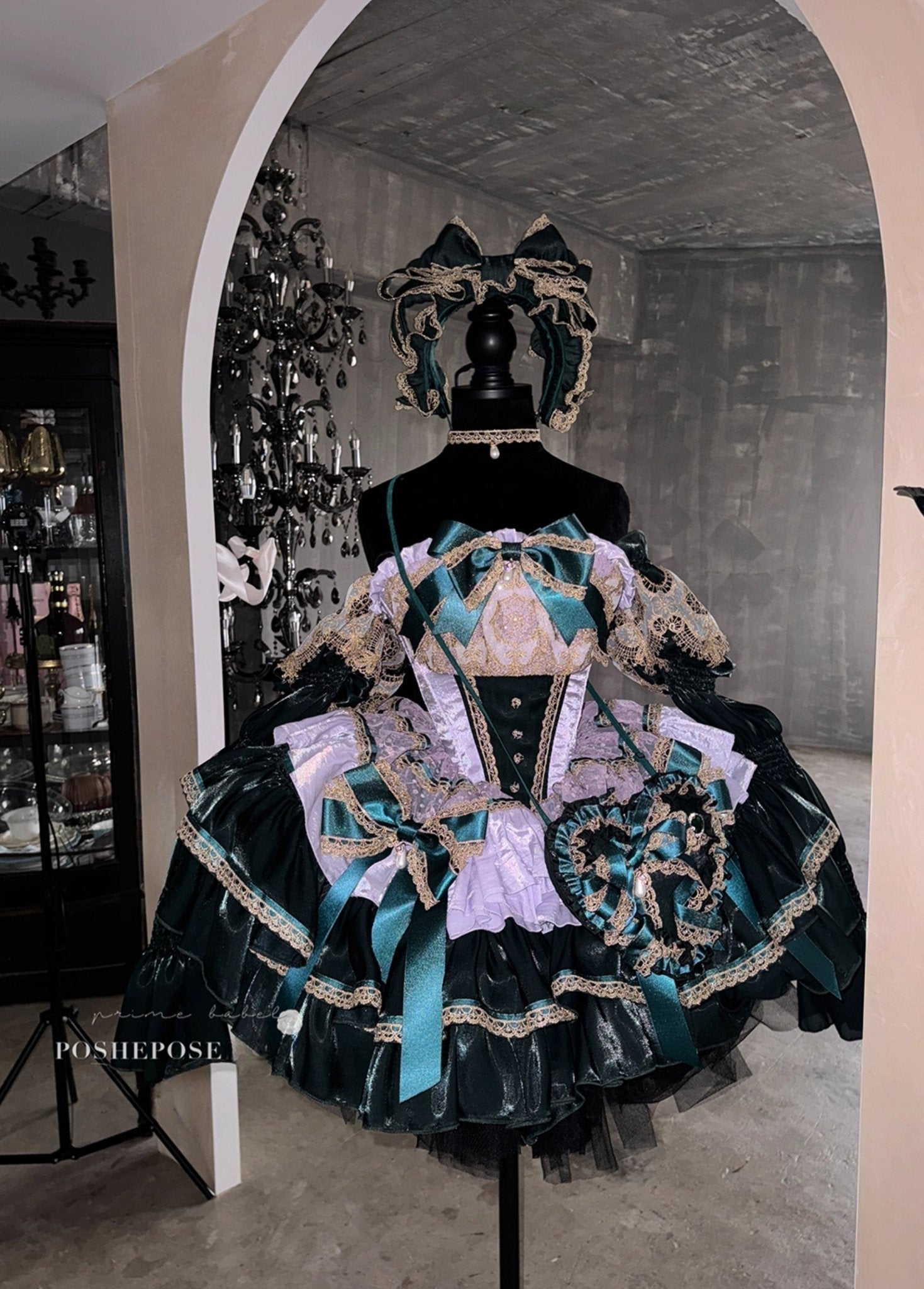 POSHEPOSE - Retro Palace Dress - POSHEPOSE image 3