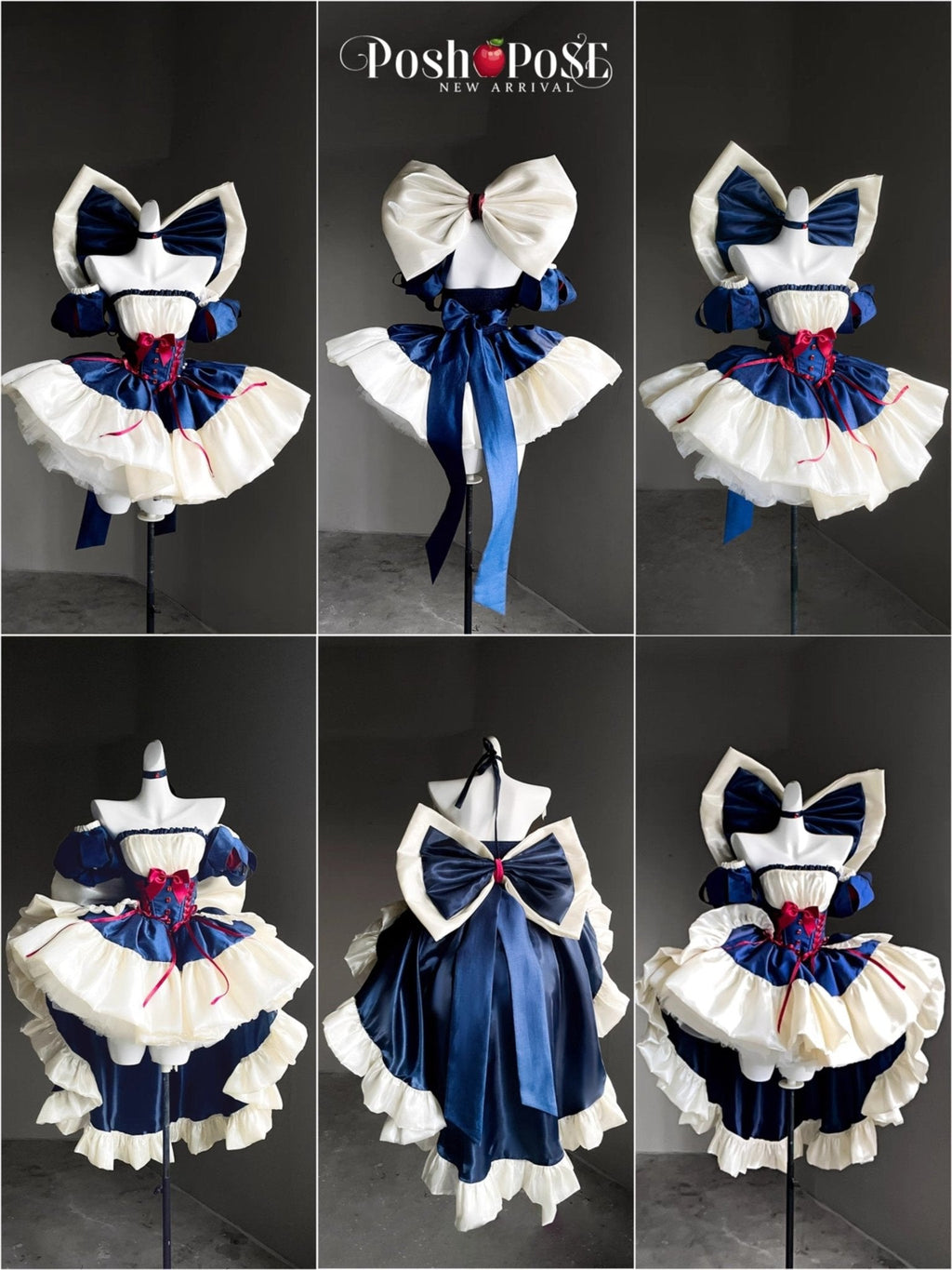 POSHEPOSE - Snow Princess Princess Dress - POSHEPOSE image 8