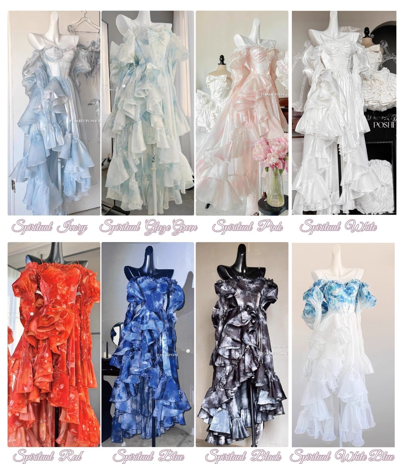 POSHEPOSE - Spiritual Light Dress Collection - POSHEPOSE image 3