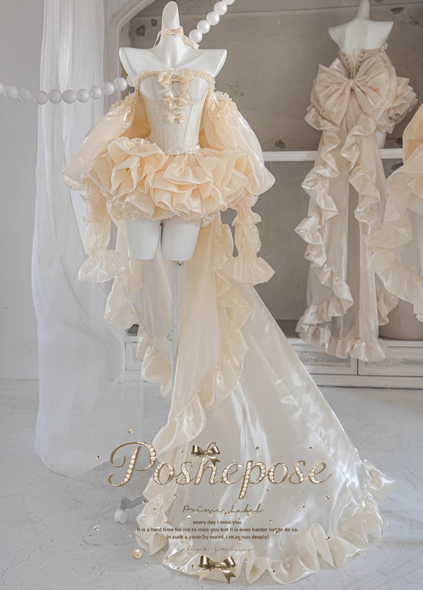 POSHEPOSE - Proxima Gold Cheryl Dress - POSHEPOSE image 3