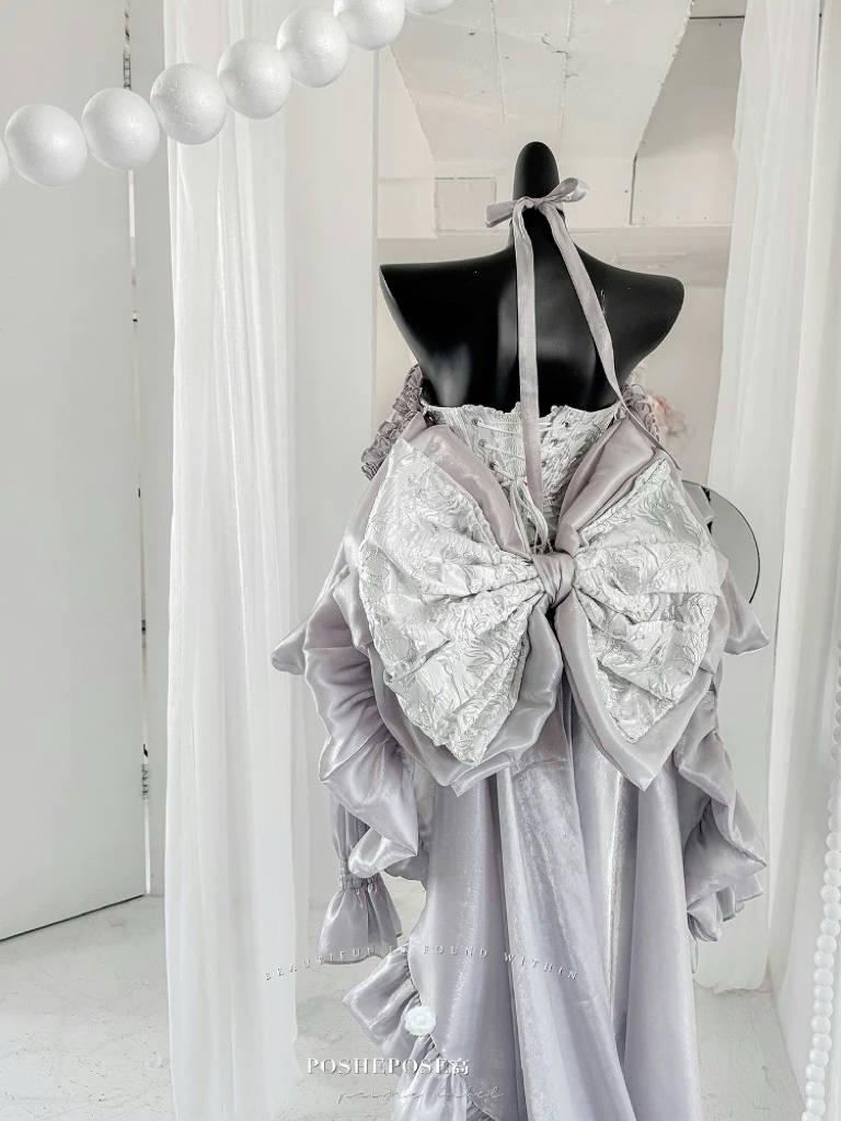 POSHEPOSE - Silver Cheryl Heart Dress - POSHEPOSE image 6