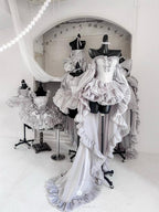 POSHEPOSE - Silver Cheryl Heart Dress - POSHEPOSE image 3