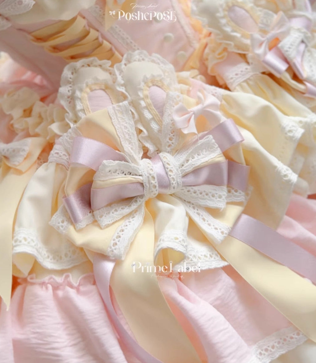 POSHEPOSE - Soufflé Milk Bunny Candy Dress - POSHEPOSE image 5
