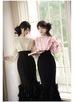Miss Lola - Long-Sleeve Classic Lolita OP Dress - image 10