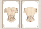 Cupid's Verse-Casket - Heart Cut-Out Vintage Lace Lolita Top - image 10