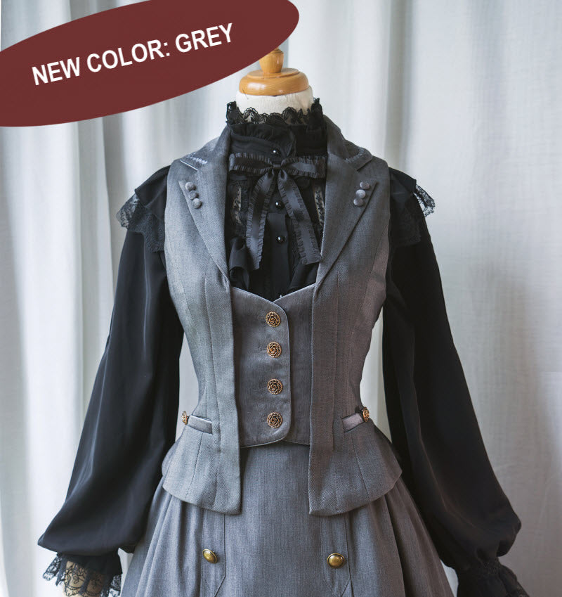 Minerva's Stitches - Tailored Ouji Vest - image 10