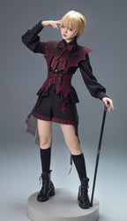 Batwing Vampire - Gothic Ouji Shirt & Shorts Coordinate - image 10