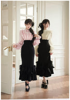 Miss Lola - Long-Sleeve Classic Lolita OP Dress - image 11