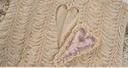 Cupid's Verse-Casket - Heart Cut-Out Vintage Lace Lolita Top - image 12