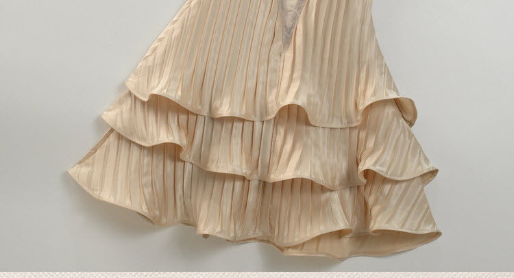 Cupid's Verse-Casket - Rococo Crinkled Satin Fishtail Skirt - image 12