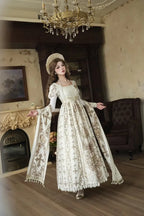Sacred Coronation - Regency Empire Dress, Shawl & Necklace Options and Accessories - image 12