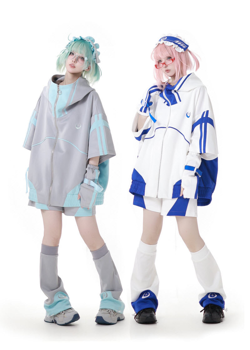 Star and Moon Academy Ouji Hooded Jacket & Shorts Coordinate - image 13